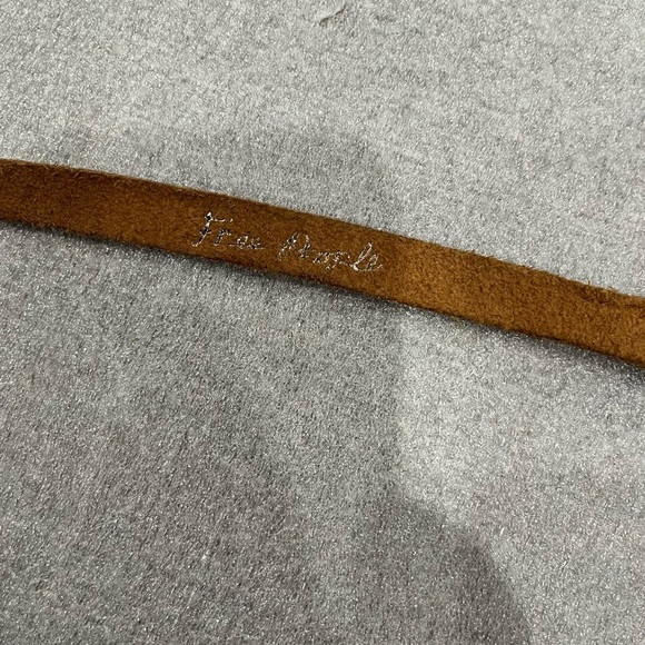 [>70”]Free People Brown Adjustable Leather Straps - Picture 3 of 3